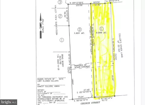 lot E Church St, Timberville, VA 22853