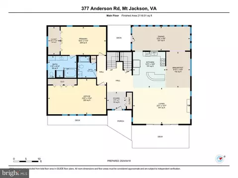 Floorplan - 377 Anderson Rd, Basye, VA 22810 photo 1 of 4