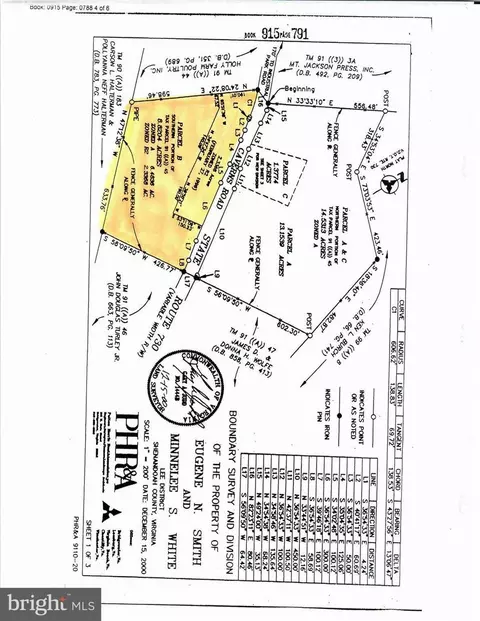 Not On File, Mount Jackson, VA 22842