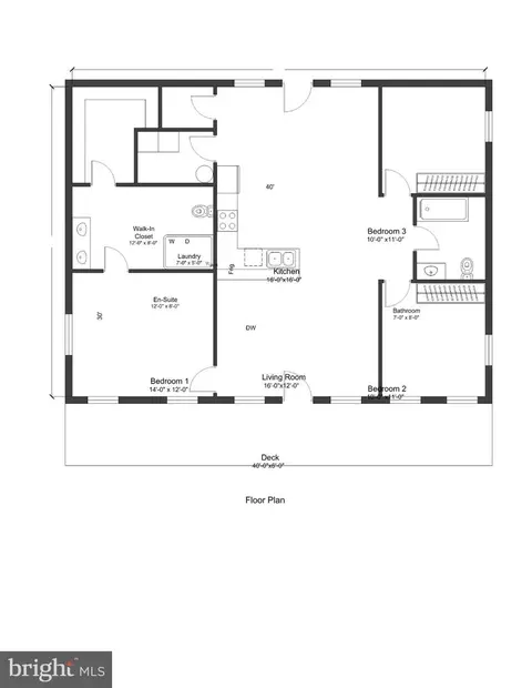 Floorplan - 5 Pin Oak Ln, Basye, VA 22810 photo 1 of 1