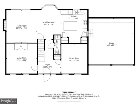 Floorplan - 677 Dellinger Dr, Strasburg, VA 22657 photo 1 of 7