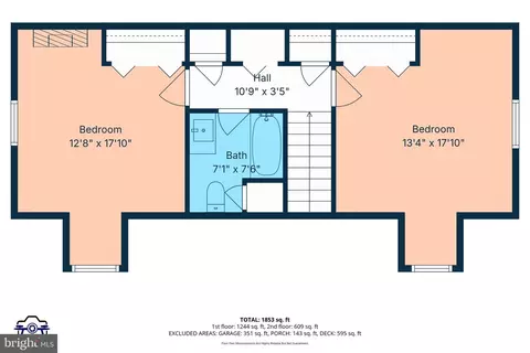 Floorplan - 122 Forrest St, Basye, VA 22810 photo 1 of 3