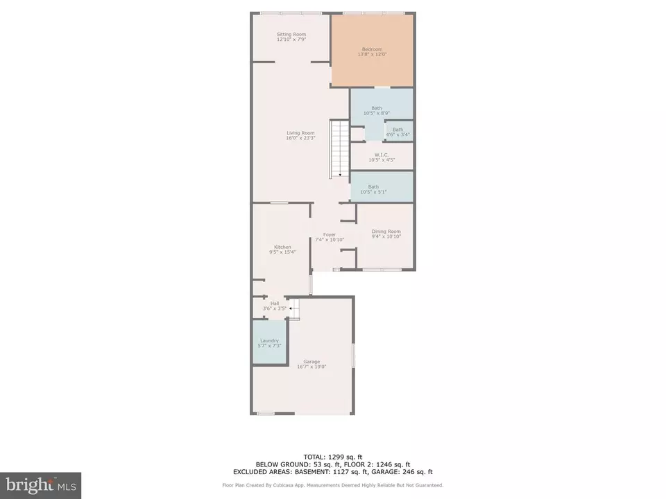 Floorplan - 94 Aspen Hill Dr #23-2, Fredericksburg, VA 22406 photo 2 of 3