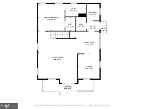 Floorplan - 301 3rd St, Colonial Beach, VA 22443 photo 2 of 3