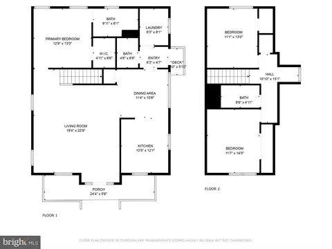 Floorplan - 301 3rd St, Colonial Beach, VA 22443 photo 3 of 3