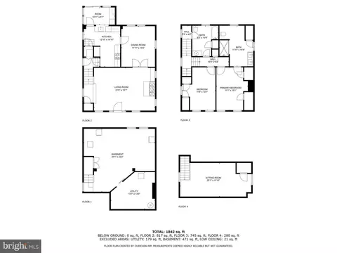 Floorplan - 529 N Braddock St, Winchester, VA 22601 photo 1 of 5