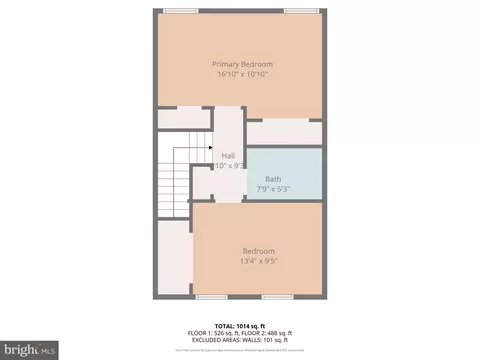 Floorplan - 26 A Jackson Ave, Winchester, VA 22601 photo 2 of 6