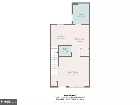Floorplan - 26 A Jackson Ave, Winchester, VA 22601 photo 1 of 6