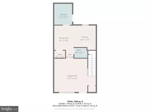 Floorplan - 26 A Jackson Ave, Winchester, VA 22601 photo 4 of 6