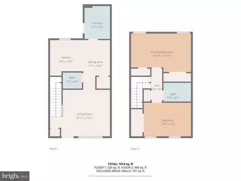 Floorplan - 26 A Jackson Ave, Winchester, VA 22601 photo 3 of 6