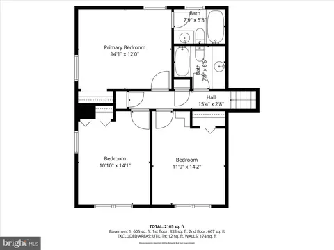 Floorplan - 519 Whitacre St, Winchester, VA 22601 photo 2 of 4