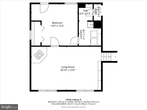 Floorplan - 519 Whitacre St, Winchester, VA 22601 photo 3 of 4