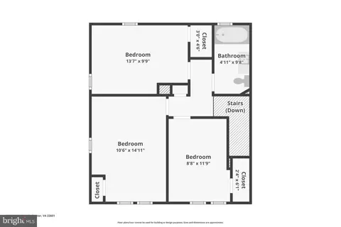 Floorplan - 517 Dunlap St, Winchester, VA 22601 photo 2 of 3