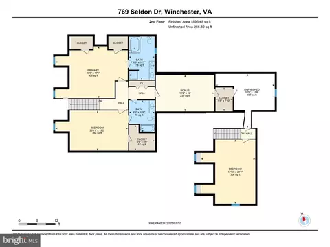 Floorplan - 769 Seldon Dr, Winchester, VA 22601 photo 4 of 10