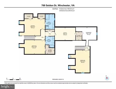 Floorplan - 769 Seldon Dr, Winchester, VA 22601 photo 7 of 10