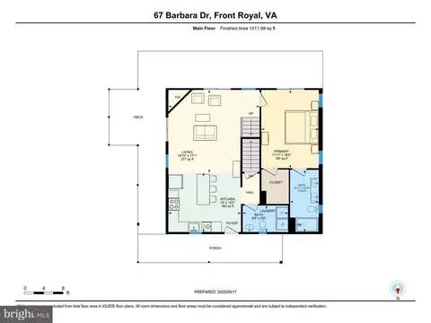 Floorplan - 67 Barbara Dr, Front Royal, VA 22630 photo 1 of 3