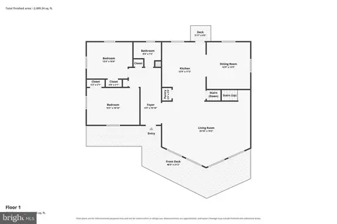 Floorplan - 230 Skyline View Dr, Front Royal, VA 22630 photo 2 of 3