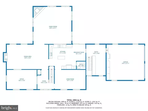 Floorplan - 134 Tufts Ln, Falling Waters, WV 25419 photo 2 of 8