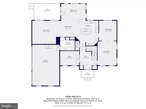 Floorplan - 348 Dorchester Dr, Falling Waters, WV 25419 photo 2 of 4