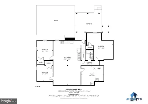 Floorplan - 117 Beverly Ln, Falling Waters, WV 25419 photo 1 of 4