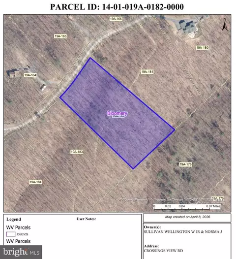 Crossings View Rd Road, Paw Paw, WV 25434