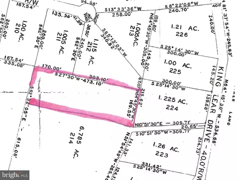 Off King Lear, Charles Town, WV 25414