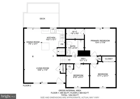 Floorplan - 211 E 11th Ave, Ranson, WV 25438 photo 2 of 2