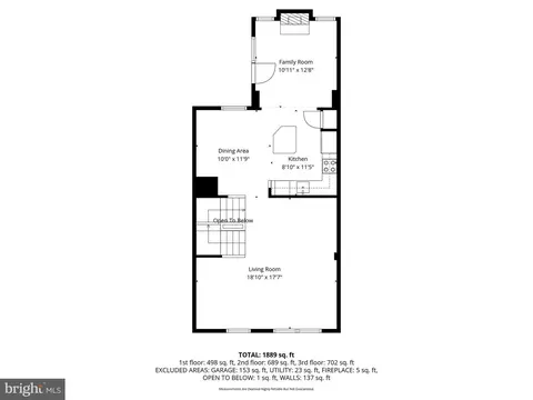 Floorplan - 1229 Mare St, Ranson, WV 25438 photo 2 of 3