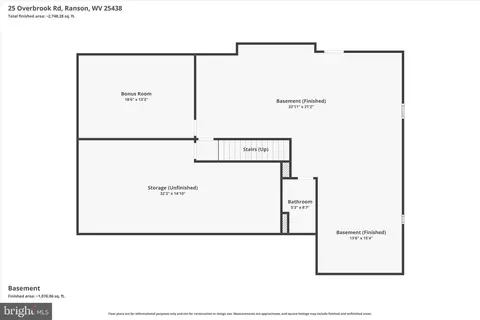 Floorplan - 25 Overbrook Rd, Ranson, WV 25438 photo 2 of 3