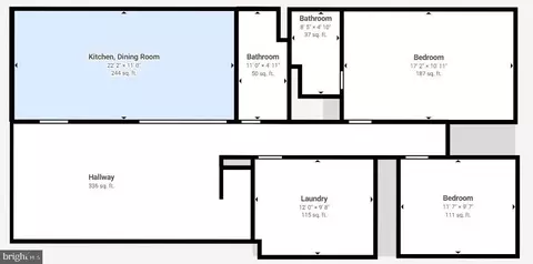 Floorplan - 1271 Rogers Rd, Burlington, WV 26710 photo 1 of 2