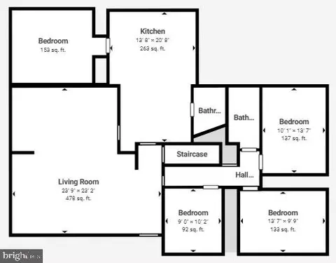 Floorplan - 326 D St, Keyser, WV 26726 photo 2 of 3
