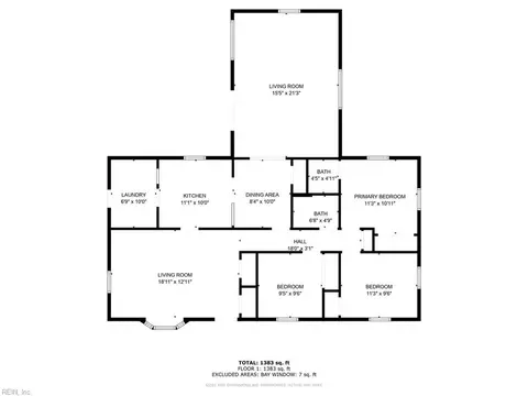 Floorplan - 2213 Gurley Ct, Hampton, VA 23663 photo 1 of 1