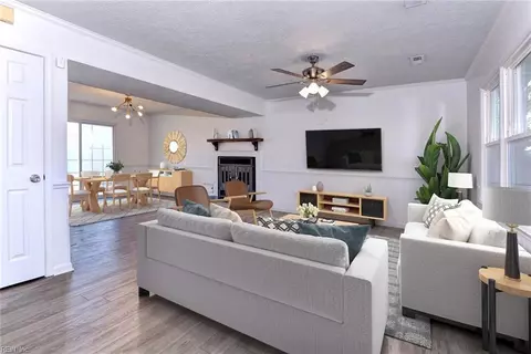 Living - 160 Fairmont Dr, Hampton, VA 23666 photo 1 of 1