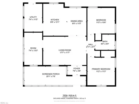 Floorplan - 3211 Matoaka Rd, Hampton, VA 23661 photo 1 of 1