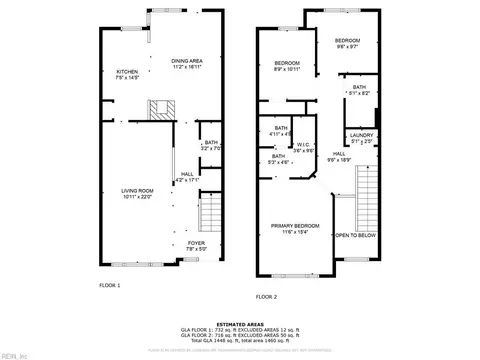 Floorplan - 152 Corwin Cir, Hampton, VA 23666 photo 3 of 3