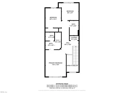Floorplan - 152 Corwin Cir, Hampton, VA 23666 photo 2 of 3