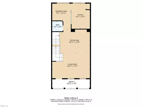 Floorplan - 104 Aqua Ct, Hampton, VA 23666 photo 2 of 4