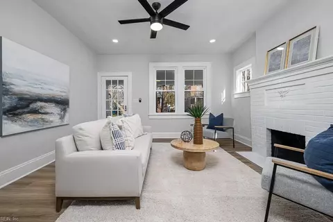 Living - 631 Delaware Ave, Norfolk, VA 23503 photo 2 of 2