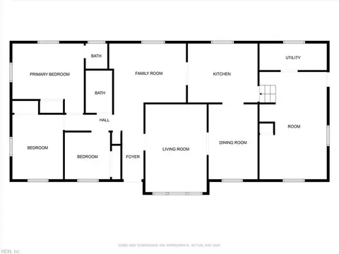 Floorplan - 4341 Coffman Blvd, Chesapeake, VA 23321 photo 1 of 1