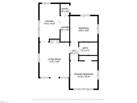 Floorplan - 126 N Second St, Hampton, VA 23664 photo 1 of 1