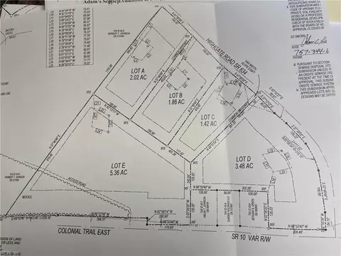 lot B Highgate Rd, Surry County, VA 23883
