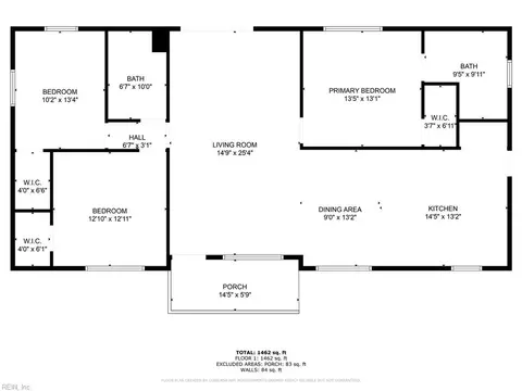 Floorplan - 1086 Johnson Cir, Franklin, VA 23851 photo 1 of 1