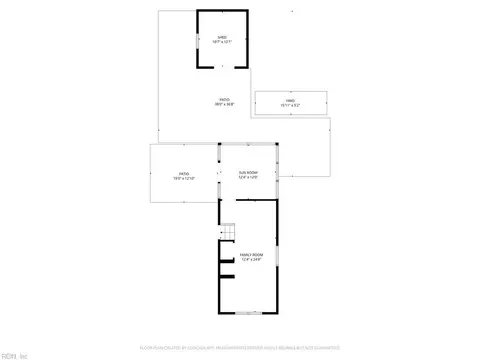Floorplan - 13 Eastlawn Dr, Hampton, VA 23664 photo 2 of 3