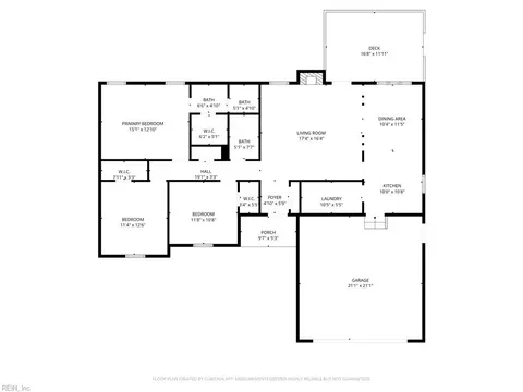 Floorplan - 12001 Harcum Rd, Gloucester, VA 23061 photo 1 of 1