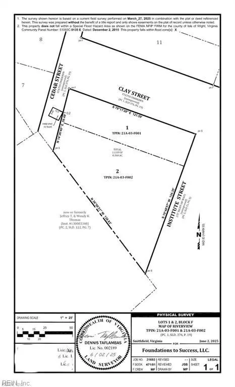 Lt 2 Clay St, Isle Of Wight County, VA 23430
