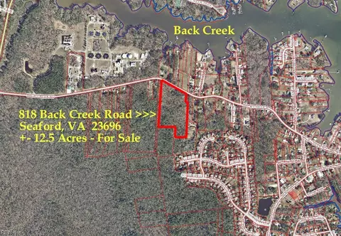 818 Back Creek Rd, York County, VA 23696