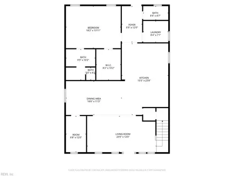 Floorplan - 845 N King St, Hampton, VA 23669 photo 1 of 2