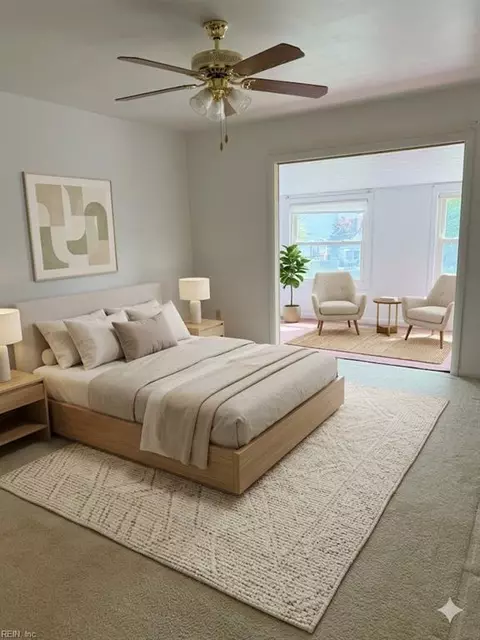 Bedroom - 10 Zilber Ct, Hampton, VA 23669 photo 4 of 4