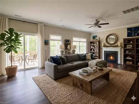 Living - 207 Hall Rd, Hampton, VA 23664 photo 1 of 2