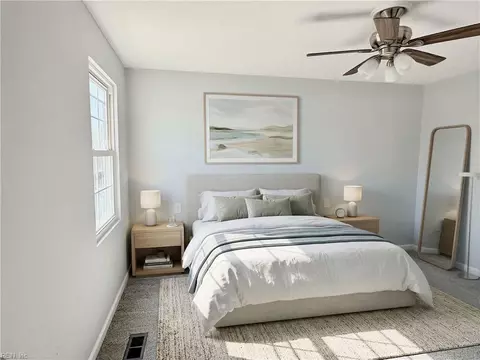 Bedroom - 1008 Rowe St, Hampton, VA 23669 photo 3 of 5